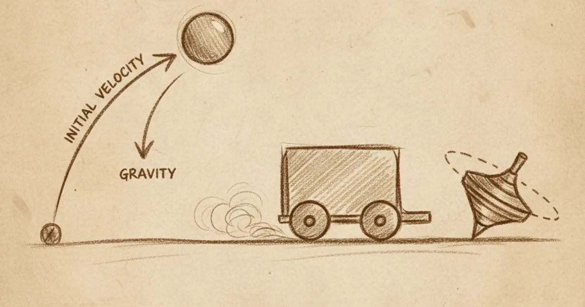 Forces and Motion illustration