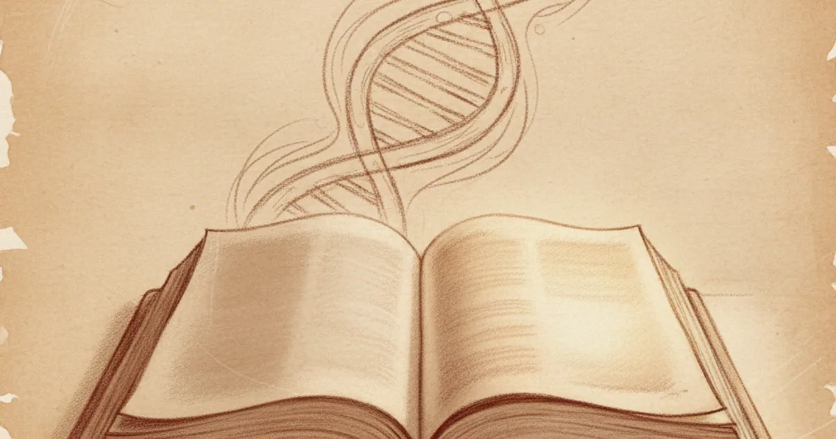 Genetics & DNA illustration